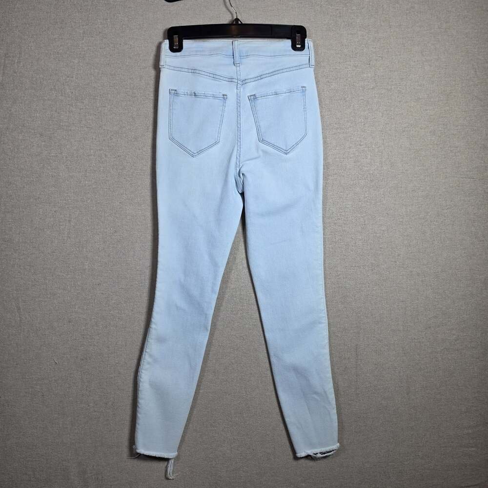 Old Navy Women’s Size 0 Rockstar Super Skinny High Rise  Jeans Smooth Pockets - Picture 5 of 10